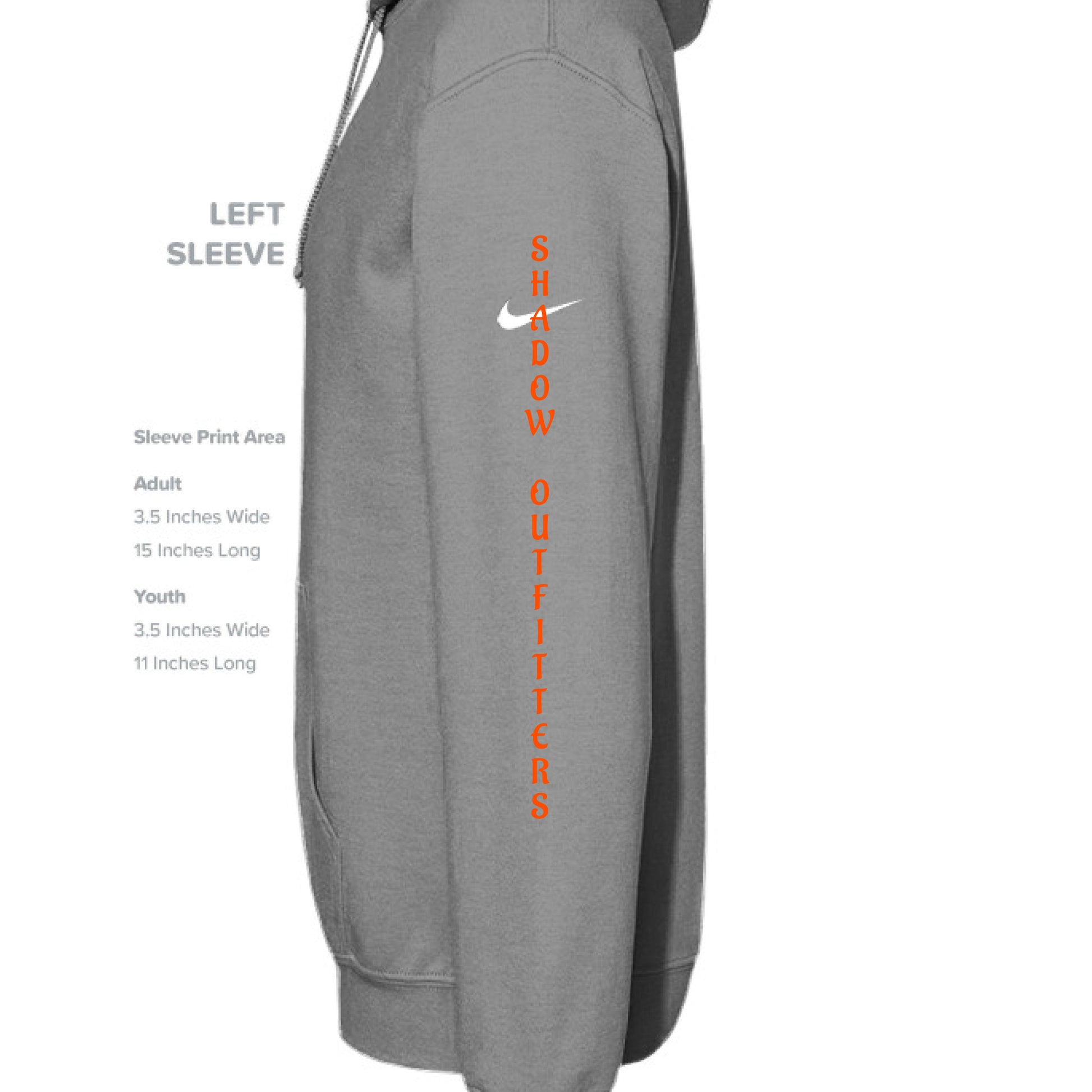 Dark Grey Hthr - SLEEVE_LEFT